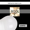 Satco S9703 10W A19 LED Light Bulb, 2700K Warm White,