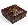 Inkdotpot Set of 6 Drink Coasters Decorative Non,Slip Cork Base