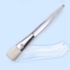 Silver Face Pack and Modeling Mask Brush 7.3cm 4ea
