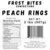 Peach Rings Gummy Candy, Bulk, 2 Pounds