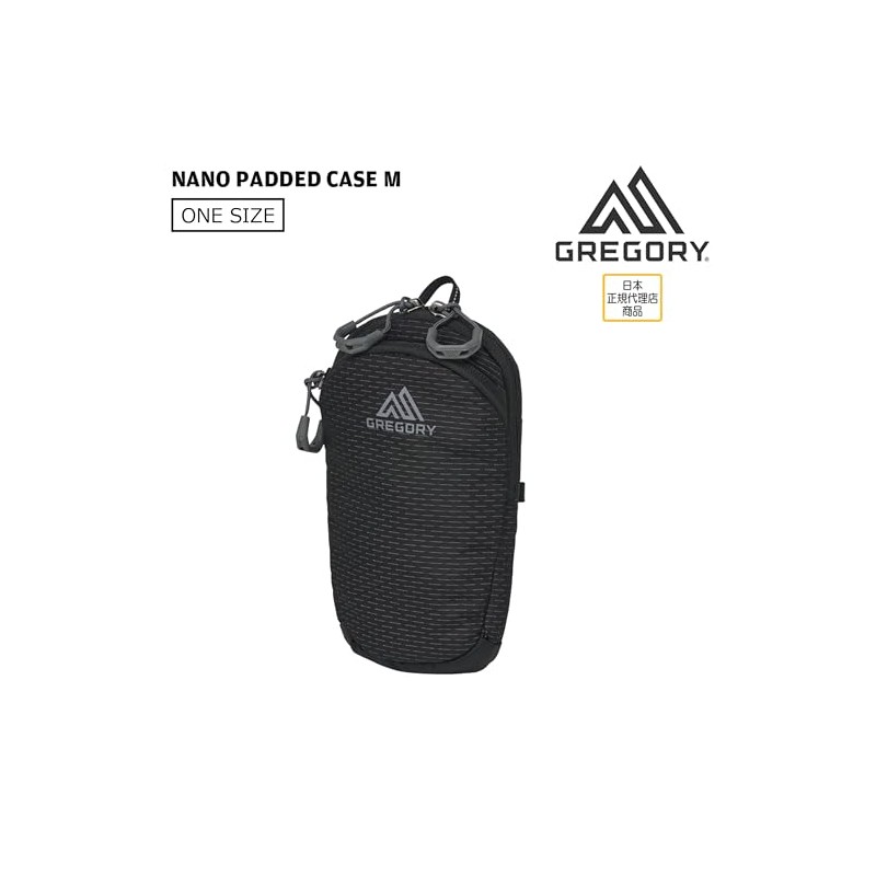 GREGORY Nano Padded Case M Optic Black