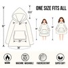 Warmstorey Mama Bear Hoodie Blanket For Women Wearable Blanket Hoodie
