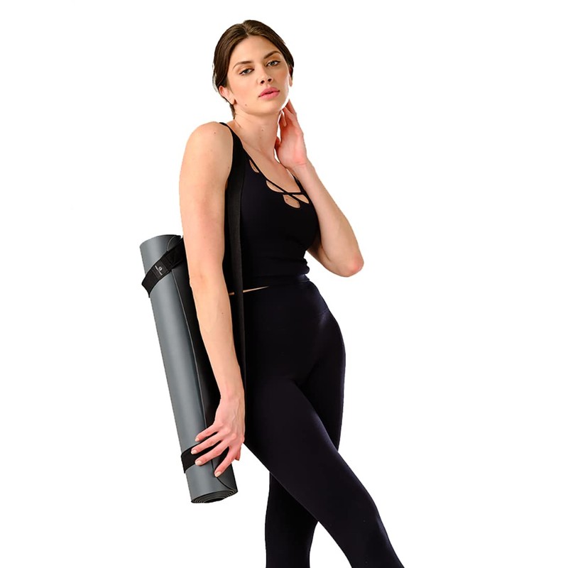 Yoga Studio Yoga Mat Strap Carrier, black