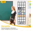 Misslo Narrow Cell Phone Holder Classroom 36 Clear Pockets Calculator
