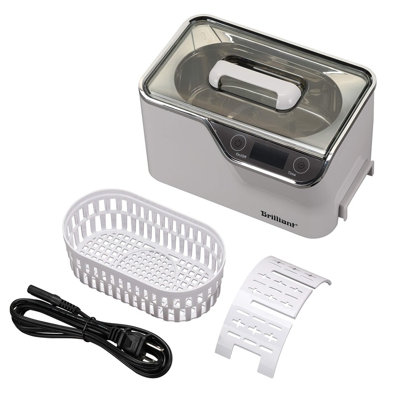Brilliant HydroSonic TX Ultrasonic Cleaner, White