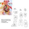 10Pcs Memory Bear Sewing Patterns Template, Acrylic Memory Bear Template