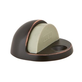 SCHLAGE Ives by SCHLAGE 436B-716 Tope de puerta tipo domo, 1 x 1.75 x 2 pulgadas, bronce envejecido
