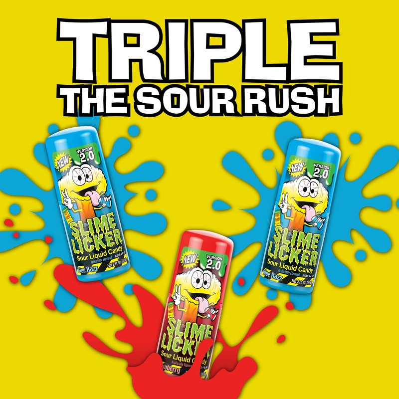 TOXIC WASTE - Slime Licker 2.0 - Sour Liquid Candy