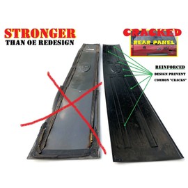 ADVANCE IGNITION Upgraded Rear Hatch Lift Gate Applique Panel Moulding Compatible with Ford 02-05 Explorer TK Mineral Gray Metallic 2002 2003 2004 2005