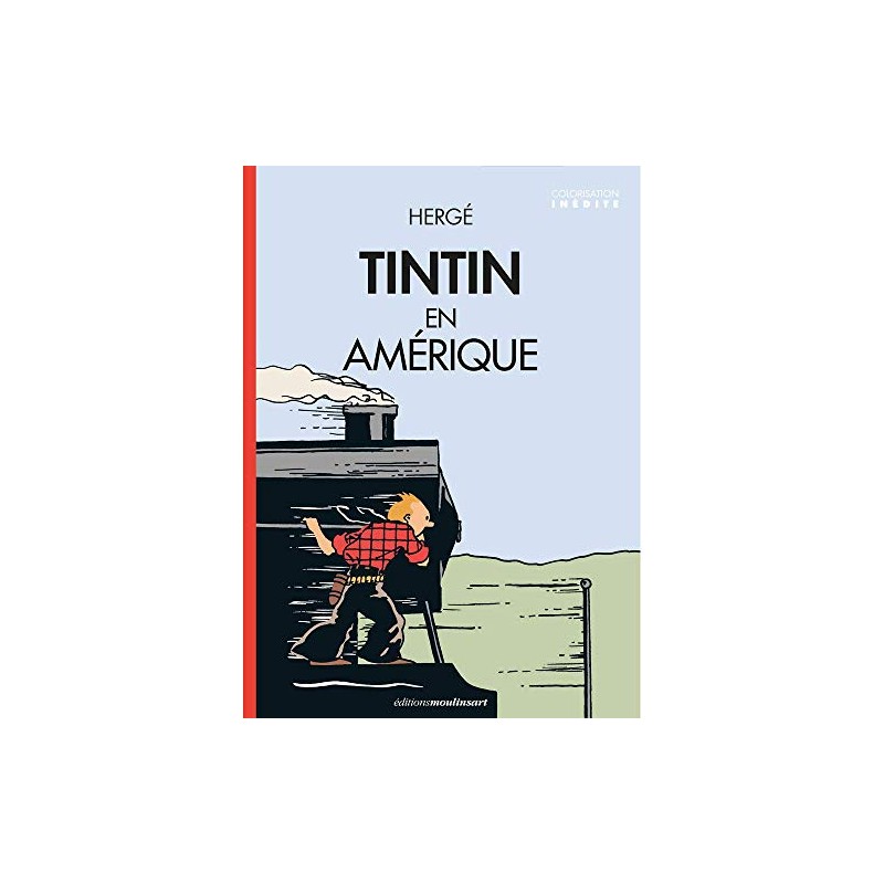 Moulinsart Postcard Tintin Album: Tintin in America 300915 (10 x