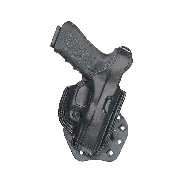 Aker Leather 268 FlatSider XR17 Paddle Holster for Springfield XDs, Black, Right Hand