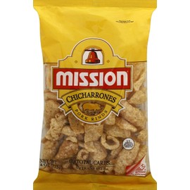 Mission Chicharrones Pork Rinds 4 oz. (Pack of 6)
