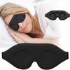 Eye Mask 3D 3D Eye Mask Size Adjustable Light Darkening