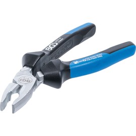 BGS 675 | Power Combination Pliers | DIN ISO 5743 | with Cutting Edge | EvoPlus | 190 mm | Made in Germany