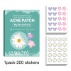 4080100200pcs Pe Acne Patch Skincare Cute Design