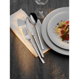 WMF Palermo Menülöffel 19,9 cm, Cromargan Edelstahl poliert, glänzend, Esslöffel, Suppenlöffel, spülmaschinenfest