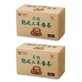 オーサワジャパン 有機熟成三年番茶(ティーバッグ) ×2セット