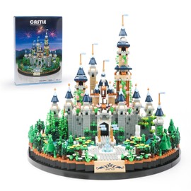 JXRLMB Castle Micro Building Blocks Architecture Model Set DIY Creative Ideals Collectible Toys 3D Puzzle Mini Bricks Gifts for 14+ Adults and Kids 3600 PCS