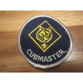 Cubmaster Plastic Back Patch       IN6