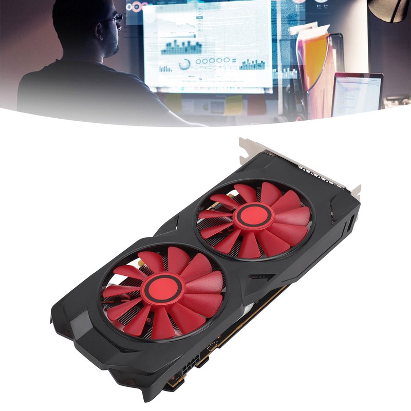 Game Graphics Card RX580 8GB GDDR5 256bit Quiet Dual Cooling