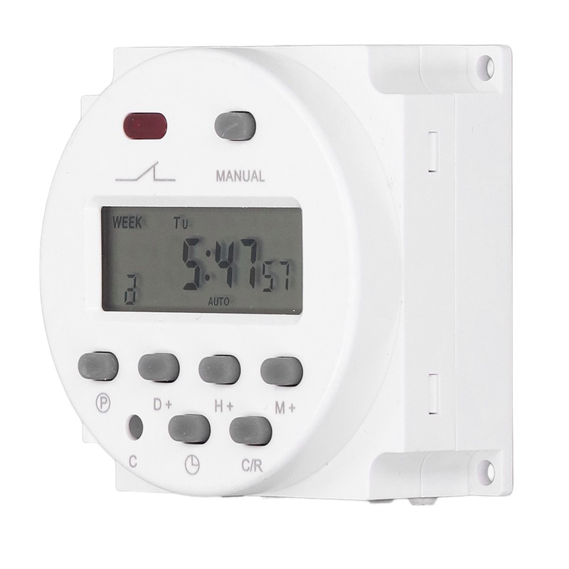 Electronic Timer Programmable LCD Digital Time Control Relay Switch 16