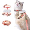 RTRTGS Rabbit Cat Harness with Lead, Adjustable Rabbit Lead, Cat
