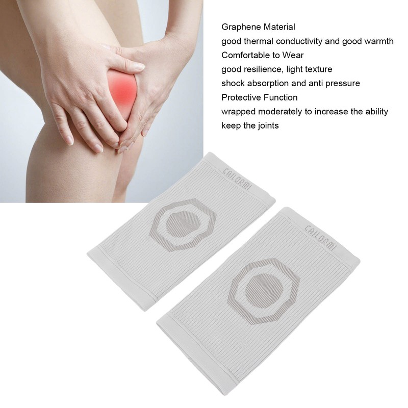 Warm Knee Pads Graphene Cold Protection Breathable Stretchy 4 Seasons