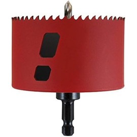 Morse MHSA64C Bimetal Hole Saw, 4" Diameter, Carded