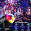 YAZEKY Disco Light Children's Disco Ball Music Controlled (Multicoloured, Pack