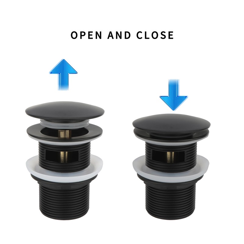 Brass Freestanding Tub Drain, Pop Up Freestanding Tub Drain Plug,