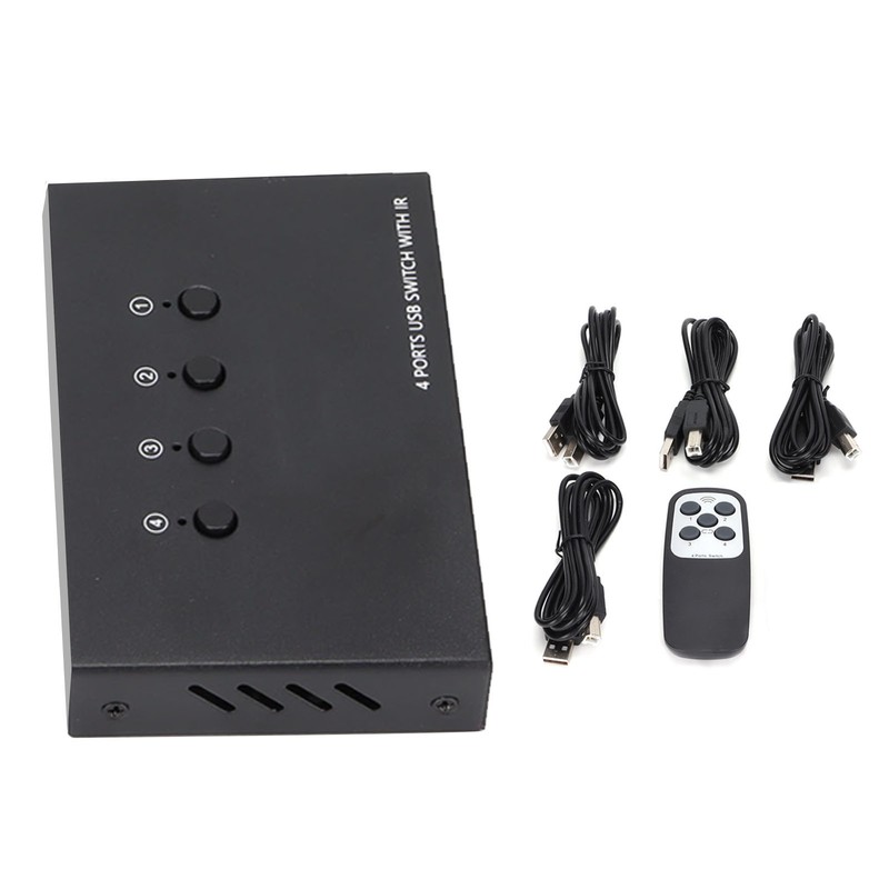 USB Switch USB2.0 Full Speed Transmission 2 Switching Modes 4