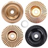 4Pcs Wood Carving Disc Set,4inch Sturdy Wood Shaping Carving Disc,Grinding