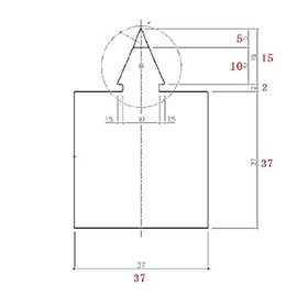 [Yu-Packet Compatible Product] TOTO Bathroom Parts/Repair Products Drain Hardware Drain Piece C [AFKA103N1]