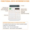 PATIKIL Desktop Calculator, 12 Digit Large LCD Display Standard Function