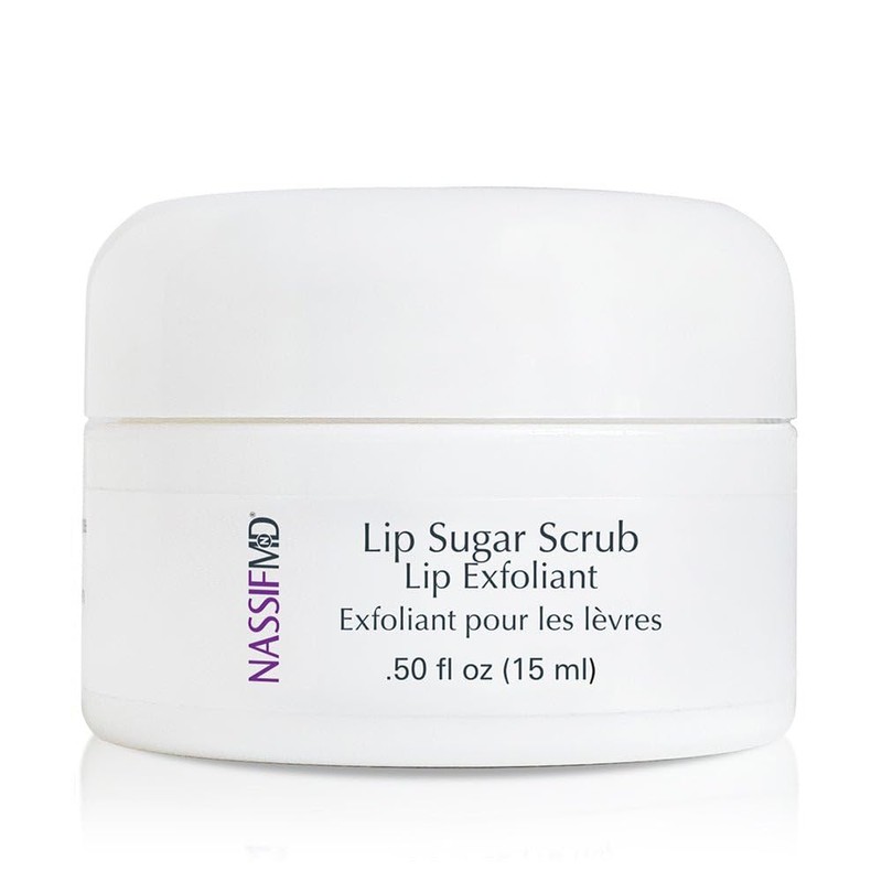 NASSIF MD Exfoliante Labial Nassifmd De Vainilla Y Azúcar, Hidratante