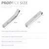 GZLCEU 32 Feeler Gauge Stainless Steel Blades, 12 Curved Feeler