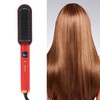 Hair Straightening Brush Negative Ion Combs AntiScald Heated Styling Brush