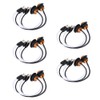 10pcs 3/4in LED Side Marker Light Clearance Lamp with DC