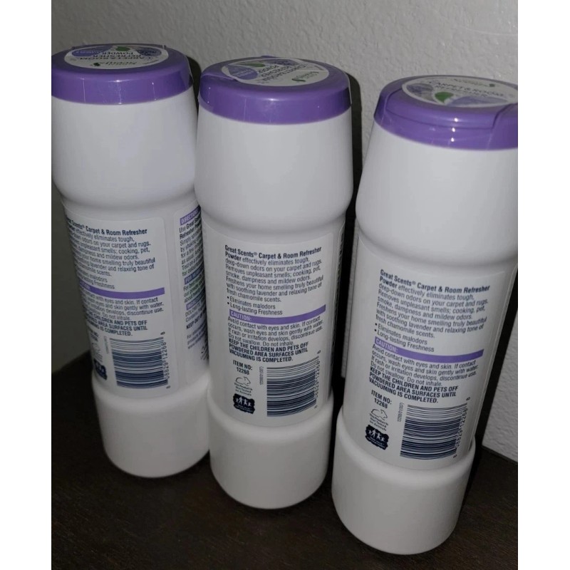 Great Scents Lot 3x 17.6oz Lavender & Chamomile Great Scents