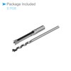 CoCud Square Hole Drill Bit, 1/2" High Carbon Steel Square