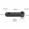 Flex Connector for Burley Bike Trailer Hitch System Elastic Material