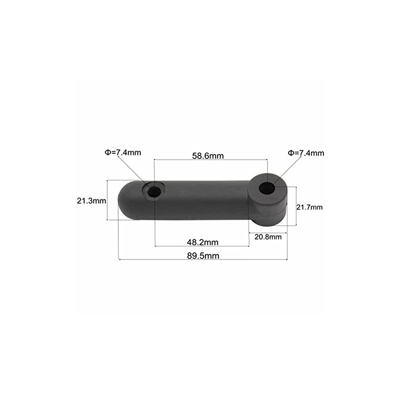 Flex Connector for Burley Bike Trailer Hitch System Elastic Material