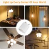 5 Pack Light Socket Outlet Adapter - E26 Light Socket