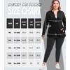 COOTRY Womens Plus Size Workout Jackets Full Zip Up Lightweight