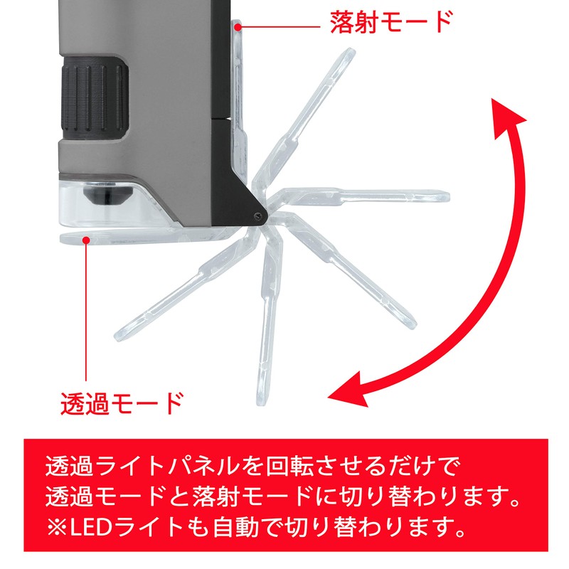 Raymay Fujii RXT300N Handy Microscope DX Gray