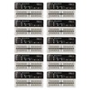 200pcs 022 Slot Dental Brackets Brace Highly Polished Monoblock Edgewise