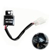 Indicator Relay, 2-Pin 12 V Motorcycle LED Indicator Relay, Universal