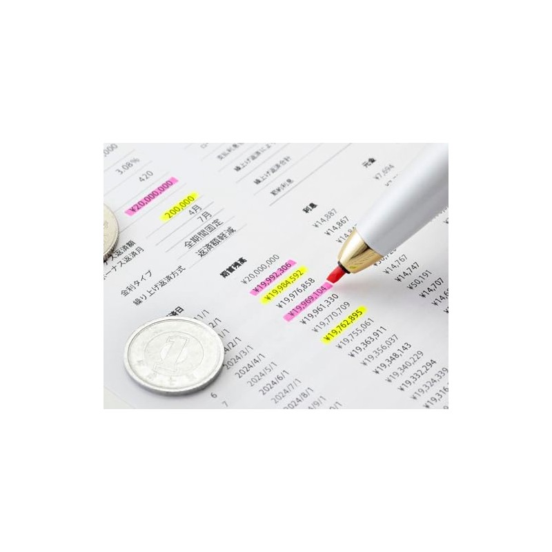 Zebra Highlighter, Highlighter, Filler Direction, Yellow, P-WKS68-Y