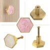 EVERGD 25mm Pure Copper Handle Shell Brass Gold Wardrobe Kitchen