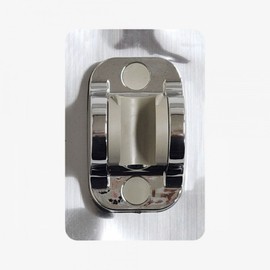 Attached Shower Holder Silver 3ea